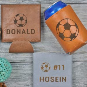 Personalized Soccer Drink Koozie