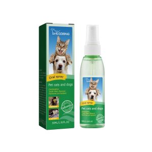 Pet Teeth Cleaning Spray: Tartar Remover for Dogs & Cats