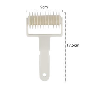 Pie Pizza Cutter, Selection High Quality Pastry Bakeware Embossing Dough Roller, Lattice Cake Tools Plastic Baking Tool