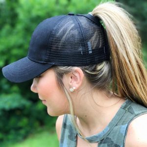 Ponytail Baseball Cap - Perfect Gift for Women | Stylish High Ponytail Hat