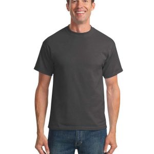 Port & Company PC55T Men's Tall Core Blend Tee - Charcoal - 4XLT