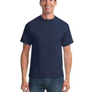 Port & Company PC55T Men's Tall Core Blend Tee - Navy - LT