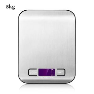 Portable Digital Kitchen Scale with Timer High Precision LED Display for Home Cooking