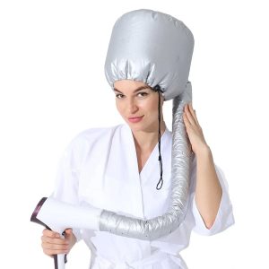 Portable Hair Bonnet Dryer Cap, Fast Dry Heating Set for Quick & Easy Hair Drying at Home