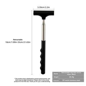 Portable Retractable Car Mirror and Windshield Wiper Cleaner Tool
