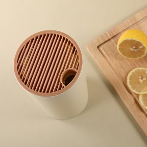 Practical Knife Holder, Multifunctional Plastic Storage Rack, Knife Stand for Kitchen