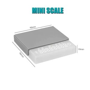Precision Mini Coffee Scale with Timer - Waterproof Digital Gram Scale for Espresso & Pour-Over
