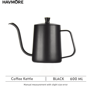 PrecisionFlow Stainless Steel Gooseneck Coffee Kettle