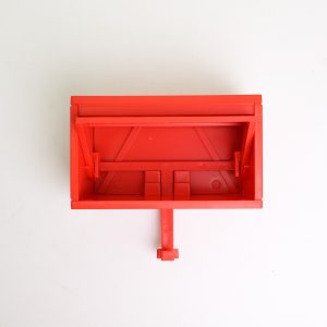 Printed Garage Switchable Key Holder, Car Figures Themed Keychain Box - Home Decoration