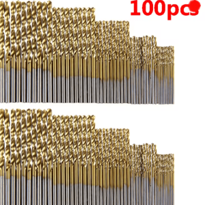 ProCore Titanium Drill Bit Set HSS High Speed Steel Precision Bits
