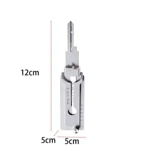 ProDecode 2-in-1 Stainless Steel Key Decoder & Hook Tool