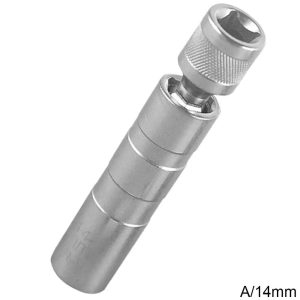 ProMag Magnetic Spark Plug Socket Wrench - 14mm & 16mm Automotive Spark Plug Removal Tool