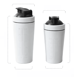 ProMix Stainless Steel Protein Shaker Bottle with Mixing Ball