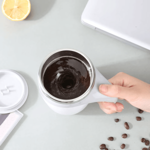 Rechargeable Magnetic Coffee Mug, Effortless Stirring for Smooth Drinks Anytime