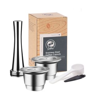 Refillable Stainless Steel Coffee Capsules Cup, Coffee Capsule Refilling Filter, Coffeeware