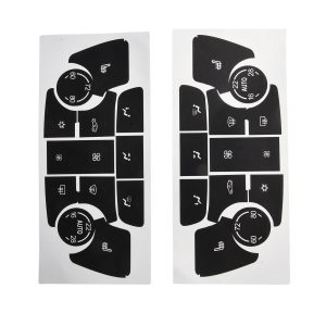Repair Automotive Parts for Buick Verano and Encore Car Climate Control Button Decals
