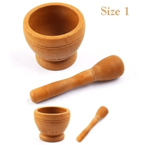 Resin Mortar and Pestle Set - Herb, Garlic & Spice Grinding Crusher for Kitchen Tools