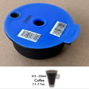 Reusable Coffee Capsule Pods for Tassimo Coffee Machine, Refillable Filter Maker Pod Compatible Eco-Friendly Coffee