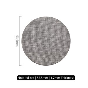 Reusable Screen Metal Coffee Filter, Espresso Portafilter Tool for Barista, High-Quality Filter for Espresso Machine