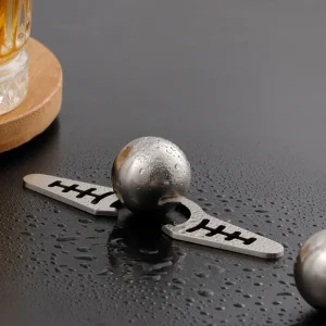 Reusable Stainless Steel Coffee Cooling Ice Balls for Espresso Flavor Enhancer & Coffee Tool