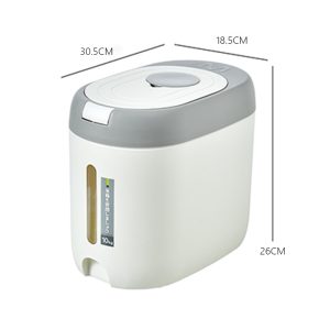 Rice Dispenser Kitchen Organizer, Storage Container, Cereal Box, Home Storage, Kitchen Food Storage Containers