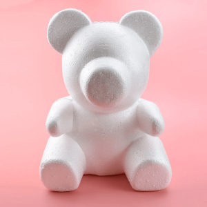 Rose Teddy Bear DIY Mold Artificial Flower Bear Gift Decor
