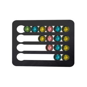 Rotating Nespresso Capsule Holder - Standing Tower Rack for Coffee Pod Storage & Organization
