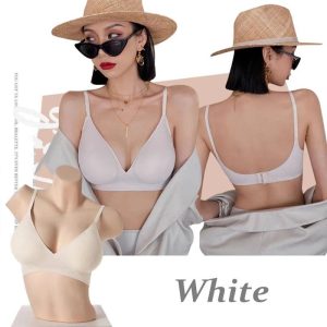 Seamless Deep V Wireless Bralette for Women