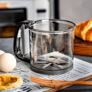 SiftEase Semi Automatic Flour Sifter with Hand Press Design