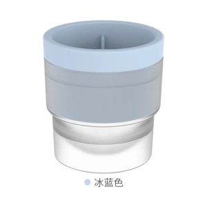 Silicone Round Ice Mold Maker for Whiskey and Cocktails