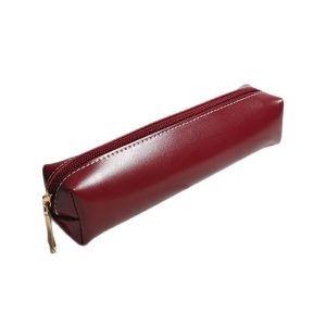 Simple Candy Color Pencil Case Large Capacity Portable Stationery Box for Students