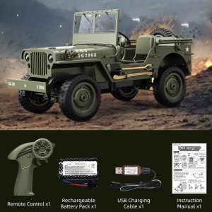 Simulation Model Remote Control Off-road Vehicle, RC Car Toy for Children, High-Speed Off-road Truck, Perfect Gift