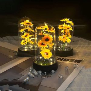 Small Artificial Sunflower Gift Set
