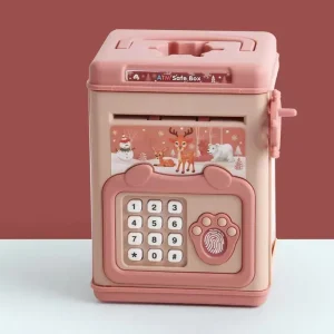 Smart Fingerprint Piggy Bank, Automatic Banking Children's Gift Box