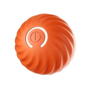 Smart USB Rechargeable Dog Toy Ball - Automatic Rolling & Bouncing Motion | Interactive Chew Toy for Active Puppies & Do