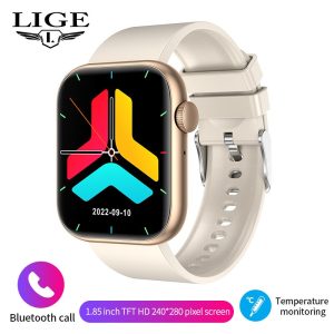 Smart Watch For Women Sport Fitness Tracker Full Touch Screen Waterproof Bluetooth Call Smartwatch