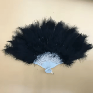 Soft Fluffy Flared Hand Accessory - Burlesque Wedding Fancy Party Glove Fashion Accessory