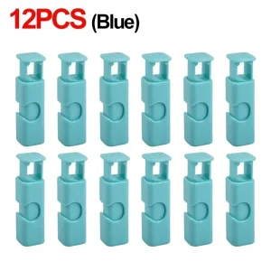 Squeeze Bread Bag Clips, Reusable Food Seal Clips, Plastic Snack Bag Seal Spring Clips for Kitchen Storage