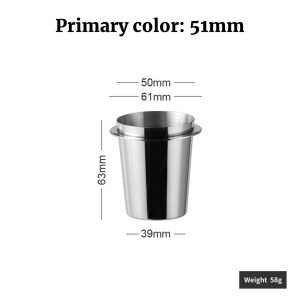 Stainless Steel Espresso Coffee Dosing Cup