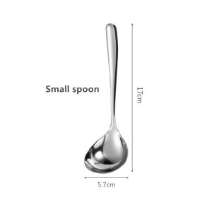 Stainless Steel Long Handle Thickening Soup Ladle