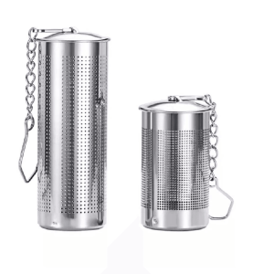 Stainless Steel Tea Infuser Stainer, Fine Mesh Ball With Secure Chain Hook