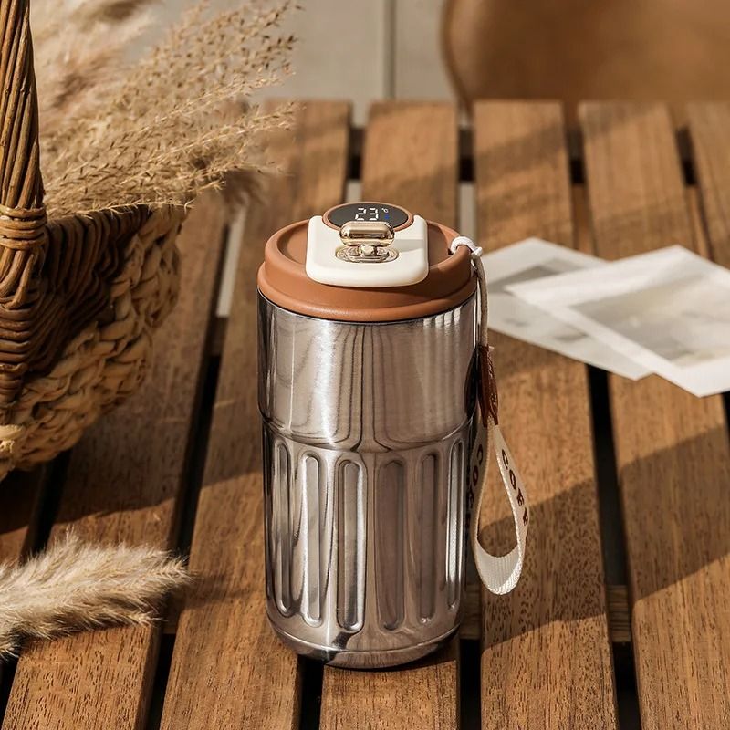 Stainless Steel Thermo Bottle With LED Temperature Display