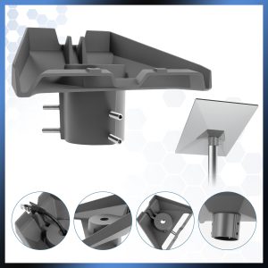 Starlink Gen 3 Dish Mounting Pole Adapter Kit, Rustproof Aluminum Alloy Pipe Mounting Kit