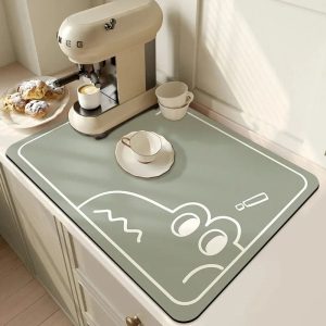 Super Absorbent Quick-Dry Kitchen and Coffee Mat