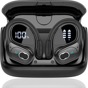 TWS Sports Bluetooth Earbuds LED Touch Headset