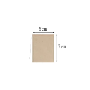 Tea Bags with Drawstring Filter for Coffee, Herbal Tea, and Powdered Medicine, Biodegradable Paper Bags