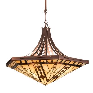 Three Light Inverted Pendant