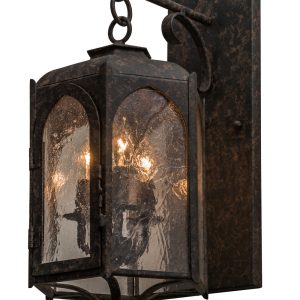 Three Light Wall Sconce
