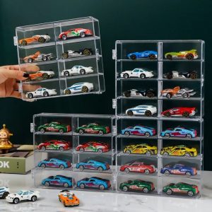 Transparent Dust-Proof Car Model Storage and Display Rack