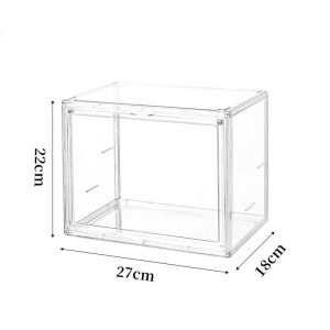 Transparent Dustproof Book and Magazine Storage Display Box